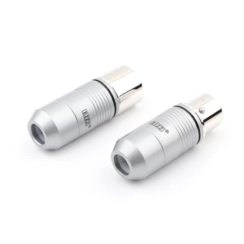 EIZZ 2PCS High end 3 pin Female XLR Connector MIC Snake Cable Jack Adapter Insulator Platinum Plated phosphor
EIZZ 2PCS High end 3 pin Female XLR Connector MIC Snake Cable Jack Adapter Insulator Platinum Plated phosphor