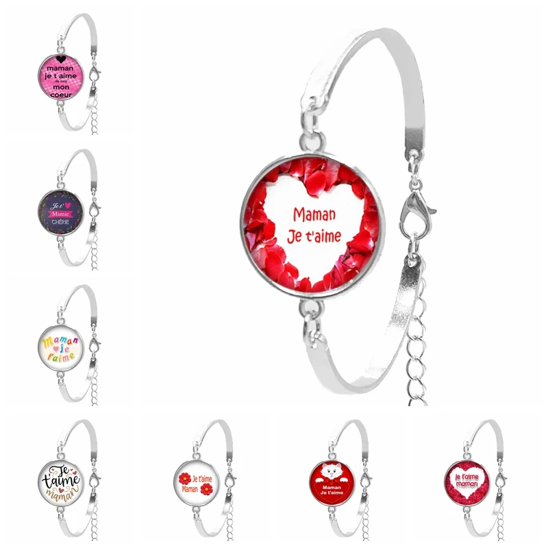 2020 Fashion MAMAN Ms. Bracelet Glass Convex Flat Back Series Popular Bracelet Send Friends Small Gift Jewelry
2020 Fashion MAMAN Ms. Bracelet Glass Convex Flat Back Series Popular Bracelet Send Friends Small Gift Jewelry