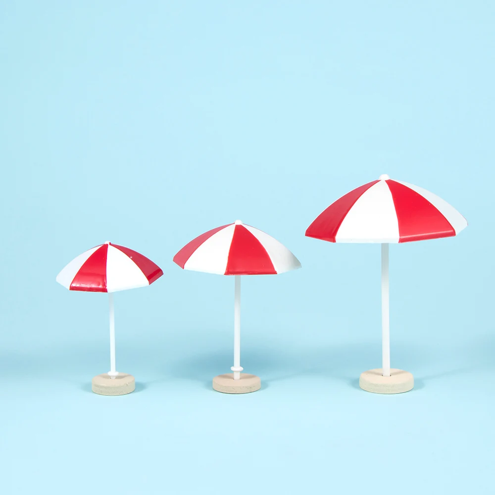 3 Color Beach Sun Umbrella Miniature PVC Landscape Bonsai Fairy Ornament Dollhouse Micro Landscape Decoration
3 Color Beach Sun Umbrella Miniature PVC Landscape Bonsai Fairy Ornament Dollhouse Micro Landscape Decoration