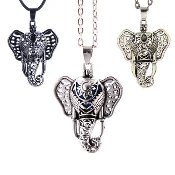 Elephant Aromatherapy Jewelry Diffuser Necklace Magnet Lockets Pendants Aroma Perfume Essential Oil Diffuser Women's Necklace
Elephant Aromatherapy Jewelry Diffuser Necklace Magnet Lockets Pendants Aroma Perfume Essential Oil Diffuser Women's Necklace