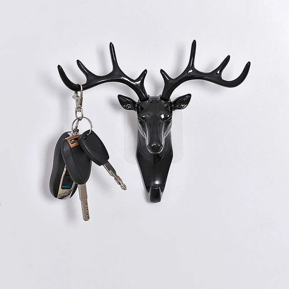 Deer Head Animal Self Adhesive Clothing Display Racks Hook Coat Hanger Cap Room Decor Show Wall Bag Keys Sticky Holder
Deer Head Animal Self Adhesive Clothing Display Racks Hook Coat Hanger Cap Room Decor Show Wall Bag Keys Sticky Holder