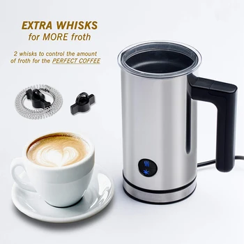 Barsetto Electric Milk Frother Milk Steamer Milk Heater & Milk Frothing Jug & Hot Cold Mil
Barsetto Electric Milk Frother Milk Steamer Milk Heater & Milk Frothing Jug & Hot Cold Mil