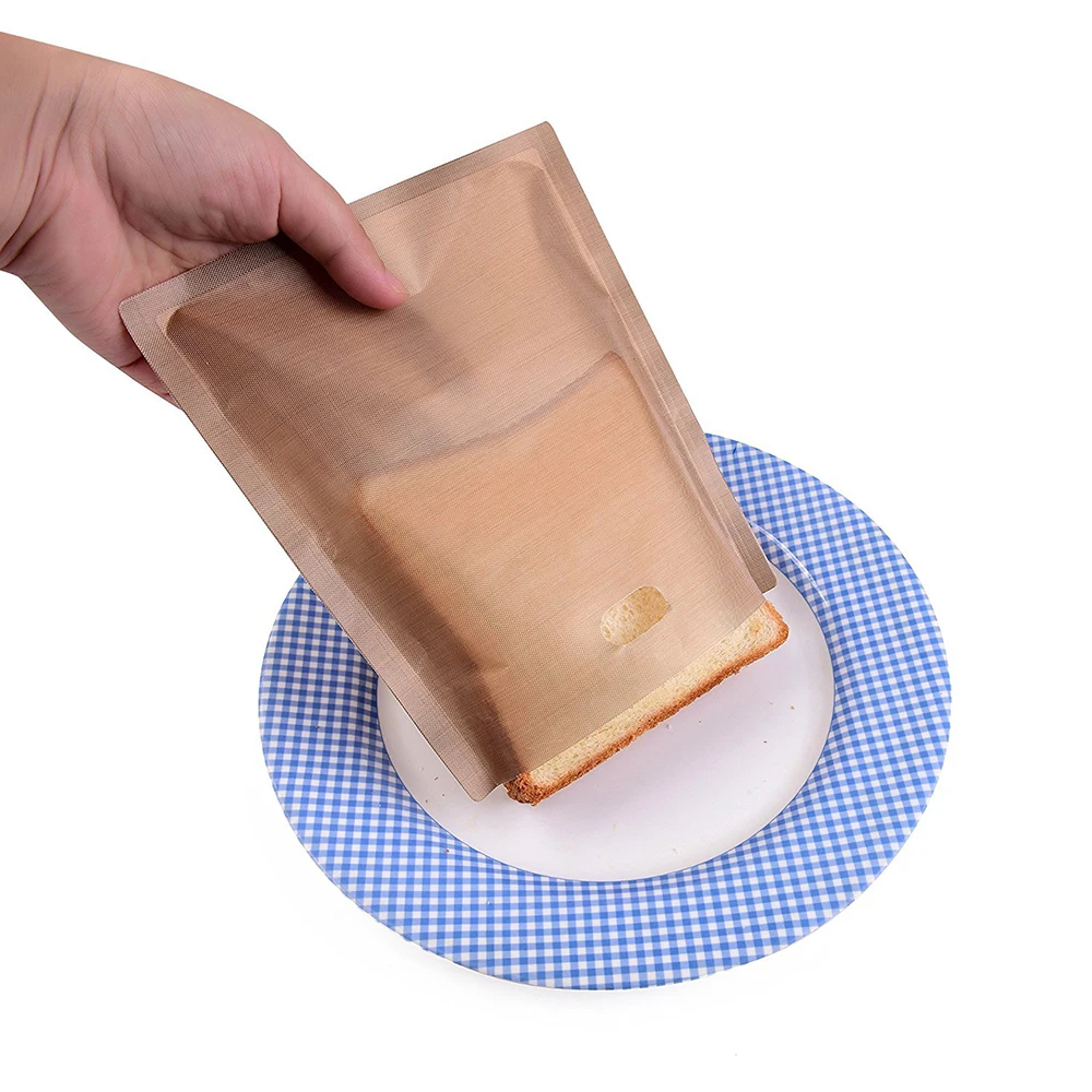 6 Unidades Antiadherente Bolsa de Horno Resistente al Calor Reutilizable Anlising para tostadora Antiadherente
