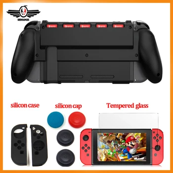 New For Nintendo Switch NS Accessories Grip Case Gripstand with 5 Game Card case Storage Hand Grip Comfortable & Ergonomic
New For Nintendo Switch NS Accessories Grip Case Gripstand with 5 Game Card case Storage Hand Grip Comfortable & Ergonomic