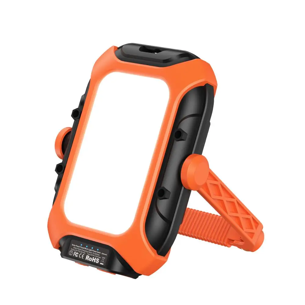 Solar Charging Rechargeable 2 In 1 Work Light Lamp Power Bank Over Lumens Camping Lantern /Emergency Light with Strong magnetic
Solar Charging Rechargeable 2 In 1 Work Light Lamp Power Bank Over Lumens Camping Lantern /Emergency Light with Strong magnetic