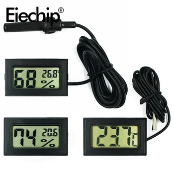 1M Mini Convenient Digital LCD Thermometer cooler Sensor Hygrometer Gauge for Refrigerator Aquarium Monitoring
1M Mini Convenient Digital LCD Thermometer cooler Sensor Hygrometer Gauge for Refrigerator Aquarium Monitoring