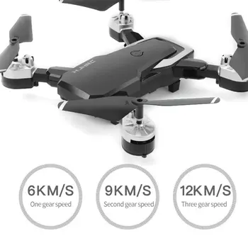 HJ28 Foldable RC Drone 4 Channels Wifi 2MP/5MP FPV Camera Drone Altitude Hold Gesture Photo/Video RC Quadcopter
HJ28 Foldable RC Drone 4 Channels Wifi 2MP/5MP FPV Camera Drone Altitude Hold Gesture Photo/Video RC Quadcopter