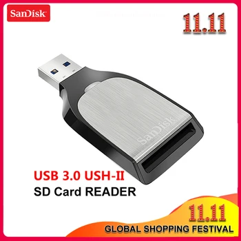 Original Sandisk Extreme PRO SD Card reader usb 3.0 UHS-II SD Card Smart Memory Card Reader High Speed SD UHS-II CARD Reader
Original Sandisk Extreme PRO SD Card reader usb 3.0 UHS-II SD Card Smart Memory Card Reader High Speed SD UHS-II CARD Reader