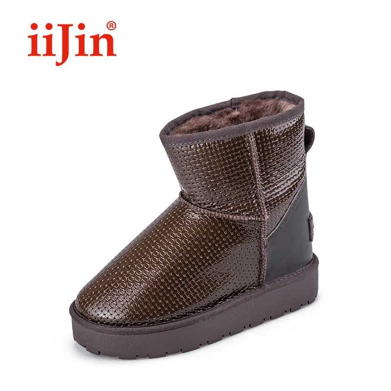 Snow Boots Women Ankle Round Toe Slip-On Rubber inner increased platform flat Air Cushion Fashion Ladies Winter Shoes
Snow Boots Women Ankle Round Toe Slip-On Rubber inner increased platform flat Air Cushion Fashion Ladies Winter Shoes