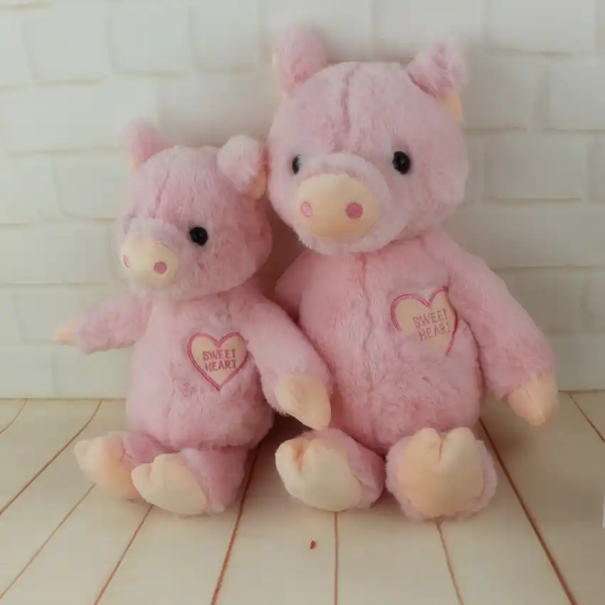 plush stuffed pig muppet doll little piggy doll birthday gift