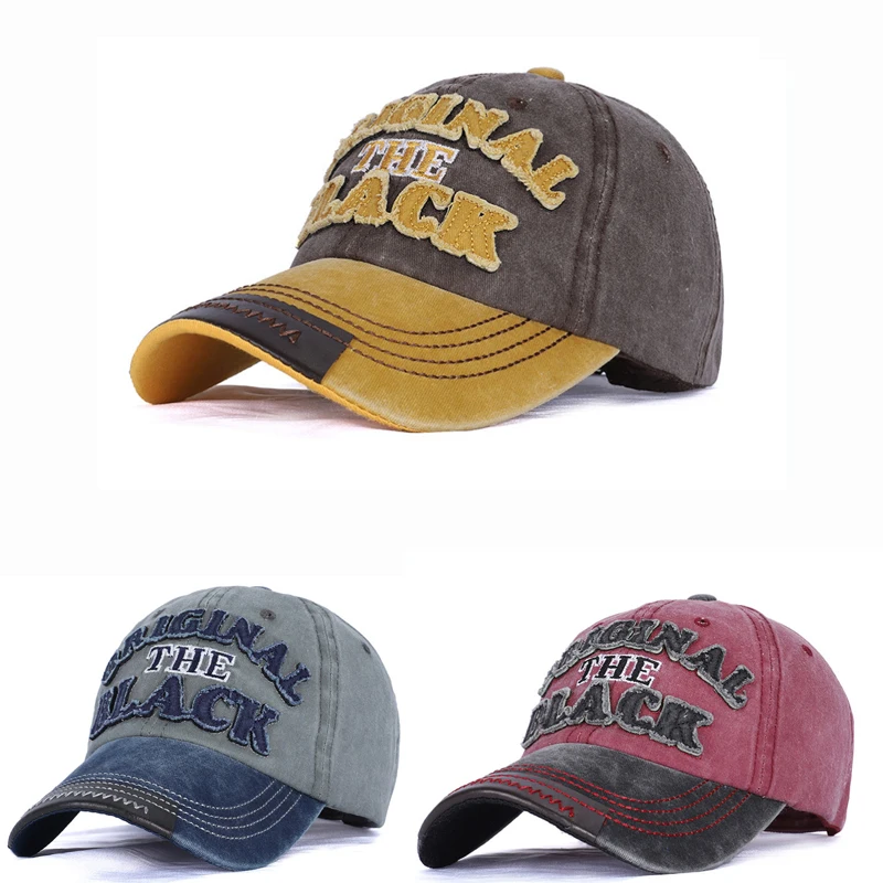 Spring Men Baseball Cap Adjustable Snapback Hat Retro Washed Summer Hip Hop Cap Outdoor Visor With Letter Breathable Hat 2020
Spring Men Baseball Cap Adjustable Snapback Hat Retro Washed Summer Hip Hop Cap Outdoor Visor With Letter Breathable Hat 2020