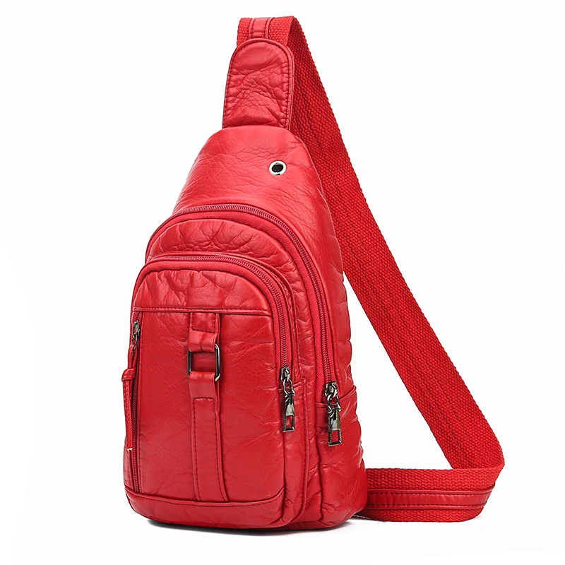 Fashion high quality soft Washed Leather Crossbody Bags for women Messenger Chest Bag Packs Travel Single Shoulder Strap Pack
Fashion high quality soft Washed Leather Crossbody Bags for women Messenger Chest Bag Packs Travel Single Shoulder Strap Pack