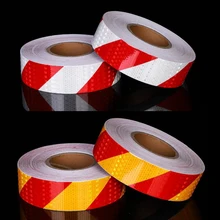 5cm X 25m/Roll Reflective Tape Stickers Car Styling Self-adhesive Tape PET Engineering Grade Barrier Trailer Tape
5cm X 25m/Roll Reflective Tape Stickers Car Styling Self-adhesive Tape PET Engineering Grade Barrier Trailer Tape