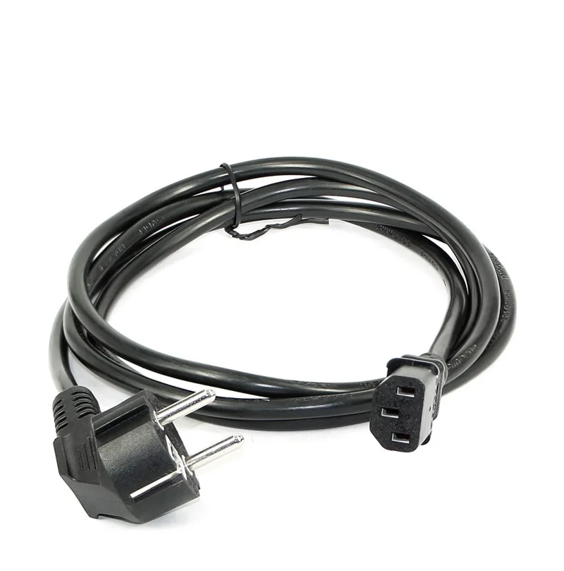 Евро кабель IEC C13 компьютерный силовой кабель удлинитель Cord1.8M 14AWG ЕС силовой кабель для монитора PSU Antminer принтер 
Евро кабель IEC C13 компьютерный силовой кабель удлинитель Cord1.8M 14AWG ЕС силовой кабель для монитора PSU Antminer принтер