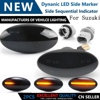 2pcs Led Dynamic Side Marker Turn Signal Light Sequential Blinker Light Amber Indicator For Suzuki Swift Jimmy Vitara SX4 Alto
2pcs Led Dynamic Side Marker Turn Signal Light Sequential Blinker Light Amber Indicator For Suzuki Swift Jimmy Vitara SX4 Alto