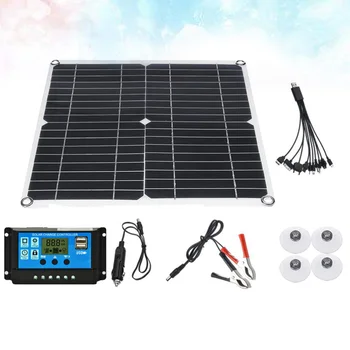 1 Set 20W Crystal Silicon Solar Cell Panel Board Solar Battery Panel with 10A Solar Cell Panel Controller (Black)
1 Set 20W Crystal Silicon Solar Cell Panel Board Solar Battery Panel with 10A Solar Cell Panel Controller (Black)