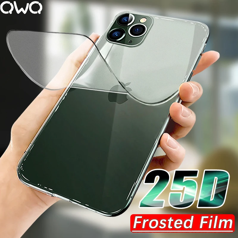 25D матовая Гидрогелевая пленка для iPhone SE 2020 11 Pro MAX Защита экрана XR X XS 6 6s 7 8 Plus с