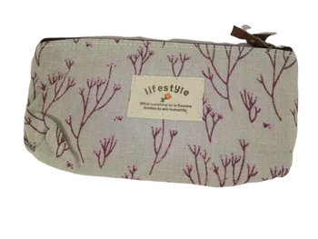 Fashion Style Pencil Bag Student Floral Pattern Pen Case Cosmetic Makeup Bag Tools Storage Zipper Bag Size 18.5*9.5cm
Fashion Style Pencil Bag Student Floral Pattern Pen Case Cosmetic Makeup Bag Tools Storage Zipper Bag Size 18.5*9.5cm