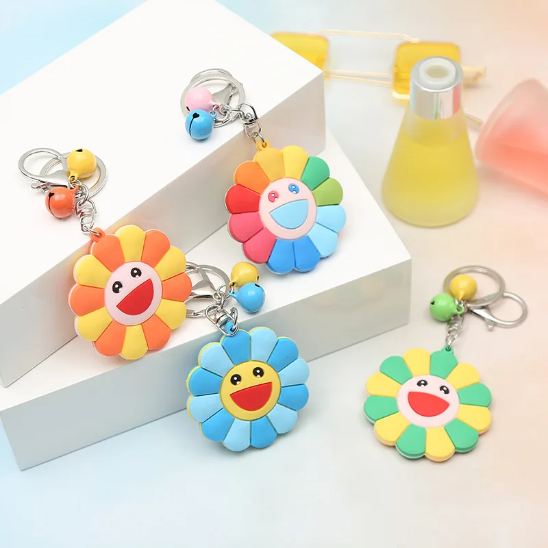 2019 High Quality Colorful Sunflower Anime Key Chain PVC Figure Keyring cute Toys Keychain Birthday Gift Unisex New
2019 High Quality Colorful Sunflower Anime Key Chain PVC Figure Keyring cute Toys Keychain Birthday Gift Unisex New