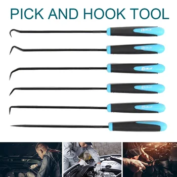 6pcs Car Repair Removal Durable Hand Tool O Ring Oil Seal Home DIY Multifunctional Hook And Pick Set Universal Portable
6pcs Car Repair Removal Durable Hand Tool O Ring Oil Seal Home DIY Multifunctional Hook And Pick Set Universal Portable