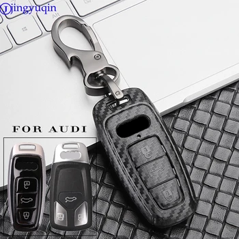 jingyuqin ABS+Carbon For AUDI A4 B9 Q5 Q7 TT TTS 8S 2016 2017 3 Buttons Car Key Case Keychain Cover Procted
jingyuqin ABS+Carbon For AUDI A4 B9 Q5 Q7 TT TTS 8S 2016 2017 3 Buttons Car Key Case Keychain Cover Procted
