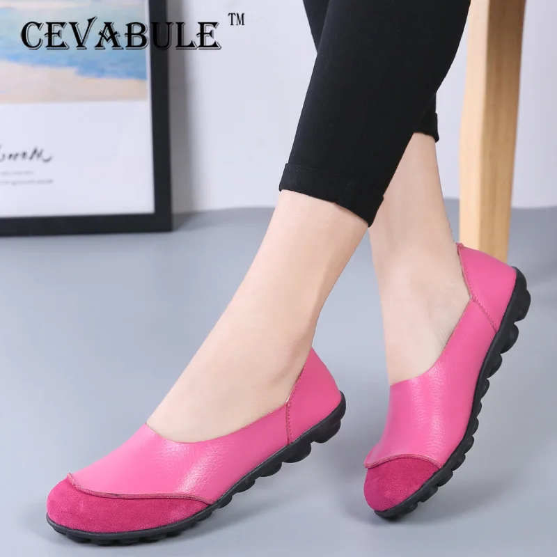 CEVABULE New Spring And Autumn Leather Size Korean Women's Shoes Leisure Student Bean Shoes Flat Comfortable Shoes CQY-S978
CEVABULE New Spring And Autumn Leather Size Korean Women's Shoes Leisure Student Bean Shoes Flat Comfortable Shoes CQY-S978