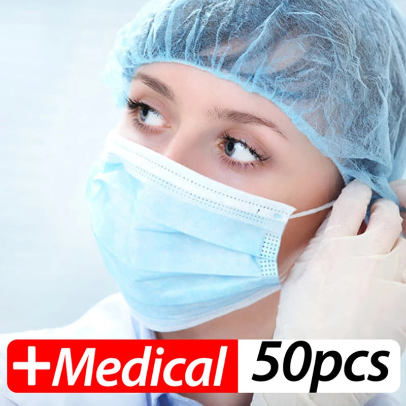 free Worry-free logistics delivery50pcs Disposable Mask Prevent Flu Infection 3-layer Filter Mask Protection Antibacterial
free Worry-free logistics delivery50pcs Disposable Mask Prevent Flu Infection 3-layer Filter Mask Protection Antibacterial