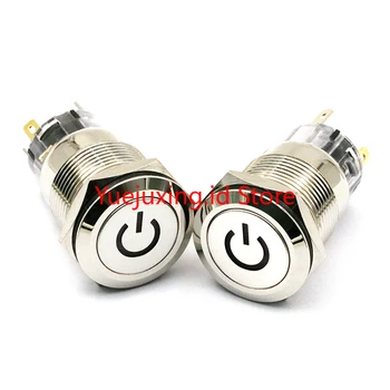 5pcs 19mm metal button switch power supply self-resetting round switch waterproof switch with lamp blue lamp voltage 6V
5pcs 19mm metal button switch power supply self-resetting round switch waterproof switch with lamp blue lamp voltage 6V