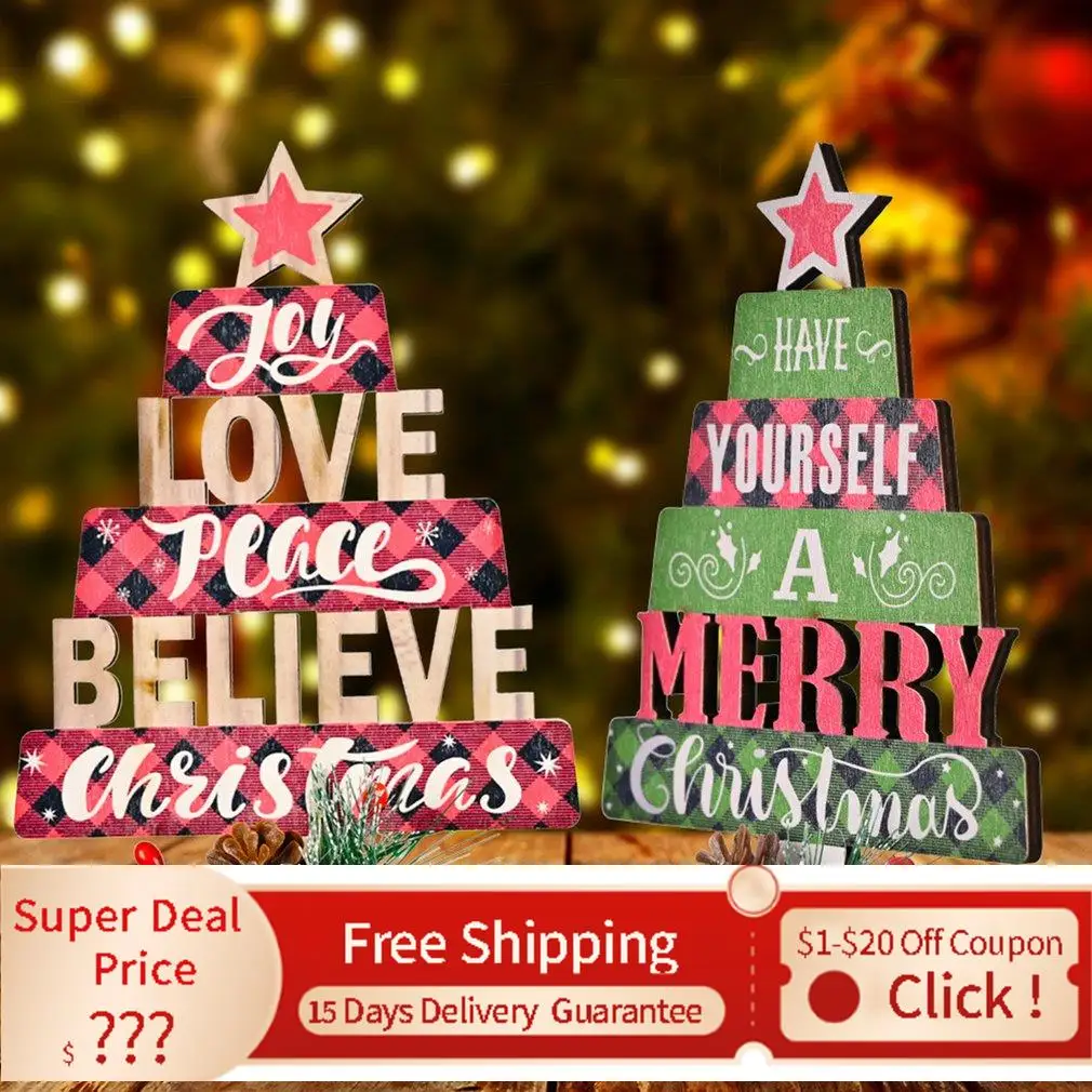 Decoration 2021 Christmas Tree Wooden Ornaments Pendant Toys New Year's Eve Decoration navidad новогодние украшения 2022 
Decoration 2021 Christmas Tree Wooden Ornaments Pendant Toys New Year's Eve Decoration navidad новогодние украшения 2022