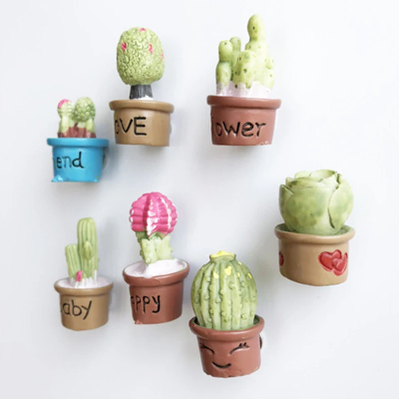 Cute Succulent Plant Cactus Fridge Magnets Ornaments Button Cactus Refrigerator Message Fridge Sticker Home Decor 1PC
Cute Succulent Plant Cactus Fridge Magnets Ornaments Button Cactus Refrigerator Message Fridge Sticker Home Decor 1PC