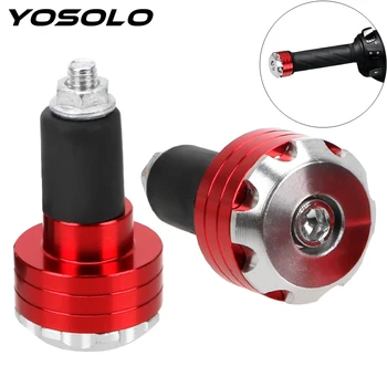 YOSOLO 1 Pair Aluminum For 16-18mm Inside Diameter Motorcycle Handlebar Gear Balanced Plug Slider Handle Bar End Weights
YOSOLO 1 Pair Aluminum For 16-18mm Inside Diameter Motorcycle Handlebar Gear Balanced Plug Slider Handle Bar End Weights