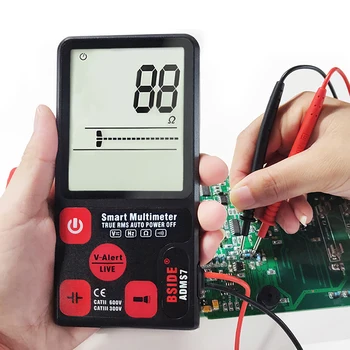 ADMS9CL Professional Automatic Digital Multimeter Tester AC/DC Voltage Resistance Frequency Capacitance Mini Meter
ADMS9CL Professional Automatic Digital Multimeter Tester AC/DC Voltage Resistance Frequency Capacitance Mini Meter