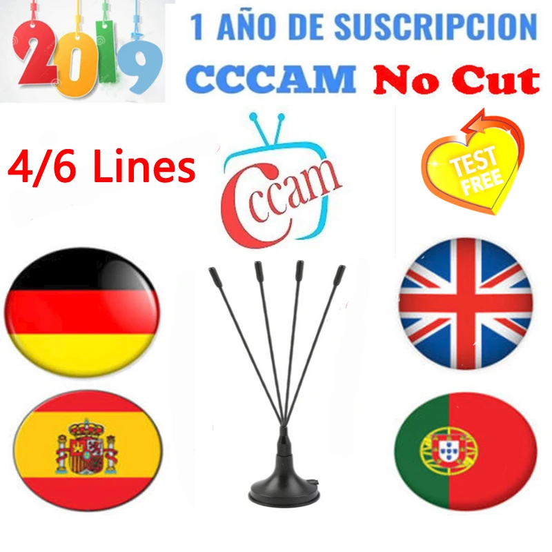 Best 6 lines CCCams clines for hreobox Receptor most stable Satellite Receiver DVB-S2 Europe
Best 6 lines CCCams clines for hreobox Receptor most stable Satellite Receiver DVB-S2 Europe