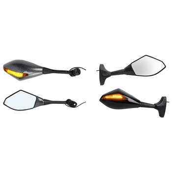 Universal Motorcycle Rearview Mirrors LED Turn Signal Light Side Marker for KAWASAKI NINJA YAMAHA YZF SUZUKI GSXR 
Universal Motorcycle Rearview Mirrors LED Turn Signal Light Side Marker for KAWASAKI NINJA YAMAHA YZF SUZUKI GSXR