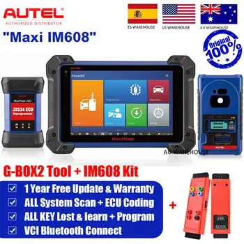 Autel IM608 Key Programming Car IMMO Key ECU Programmer Car Diagnostic Tool Obd2 Scanner Automotriz Profesional
Autel IM608 Key Programming Car IMMO Key ECU Programmer Car Diagnostic Tool Obd2 Scanner Automotriz Profesional