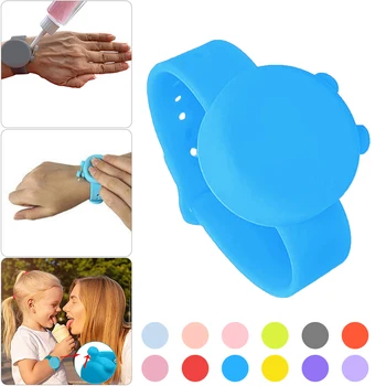 Hand Sanitizer Disinfectant Sub-packing Silicone Bracelet Wristband Hand Dispenser Wearable Hand Sanitizer Dispenser Pumps
Hand Sanitizer Disinfectant Sub-packing Silicone Bracelet Wristband Hand Dispenser Wearable Hand Sanitizer Dispenser Pumps
