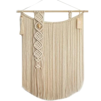 Macrame Curtain Handmade Tapestry DIY Photo Backdrop Living Room Wall Hanging Boho Wedding Baptism Party Decoration
Macrame Curtain Handmade Tapestry DIY Photo Backdrop Living Room Wall Hanging Boho Wedding Baptism Party Decoration