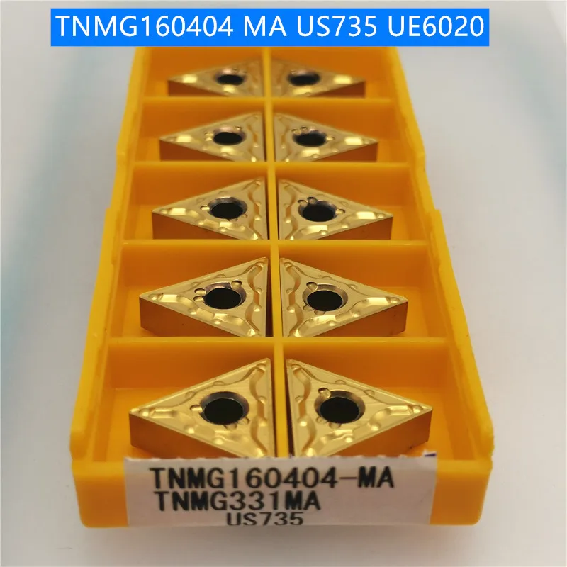 10PCS TNMG160404 MA US735 UE6020 High quality Carbide insert turning tool milling cutter CNC tool slot cutting TNMG 160404
10PCS TNMG160404 MA US735 UE6020 High quality Carbide insert turning tool milling cutter CNC tool slot cutting TNMG 160404