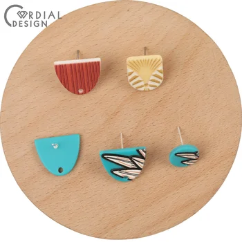 Cordial Design 100Pcs Jewelry Accessories/Earrings Stud/Hand Made/Geometry Shapes/Earrings Findings & Components/DIY Making
Cordial Design 100Pcs Jewelry Accessories/Earrings Stud/Hand Made/Geometry Shapes/Earrings Findings & Components/DIY Making