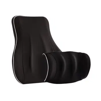 

1Set Auto Seat Supports Pillow Back Lumbar Cushion Car Headrest Neck Support Memory Foam Lower Back Pain Orthopedics Body Pillow
