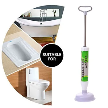 Buster Air High Pressure Toilet Drain Plunger Powerful Cleaner Pump Handle Suction
Buster Air High Pressure Toilet Drain Plunger Powerful Cleaner Pump Handle Suction