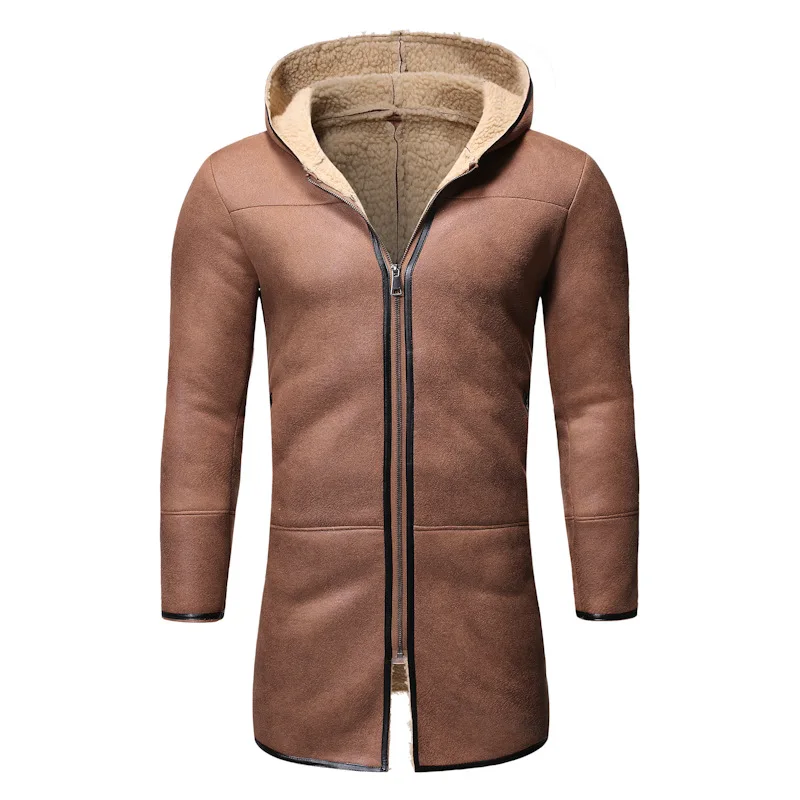 2019 Winter New Style Long plus Velvet Fashion Slim Fit Locomotive Hooded Zipper Cardigan Jacket
2019 Winter New Style Long plus Velvet Fashion Slim Fit Locomotive Hooded Zipper Cardigan Jacket