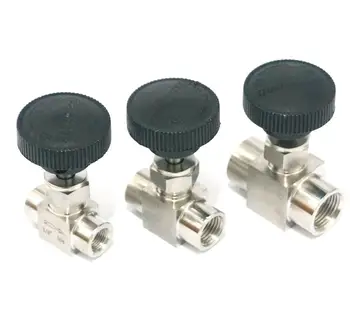1/8" 1/4" 3/8" 1/2" BSP Female 304 Stainless Steel Shut off Needle Valve 915 PSI Propane Gas Air Water
1/8" 1/4" 3/8" 1/2" BSP Female 304 Stainless Steel Shut off Needle Valve 915 PSI Propane Gas Air Water