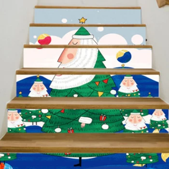 Cartoon Christmas Tree 3D Staircase Stickers Self-Adhesive Diy Staircase Waterproof Pvc Stickers For Home Decoration
Cartoon Christmas Tree 3D Staircase Stickers Self-Adhesive Diy Staircase Waterproof Pvc Stickers For Home Decoration