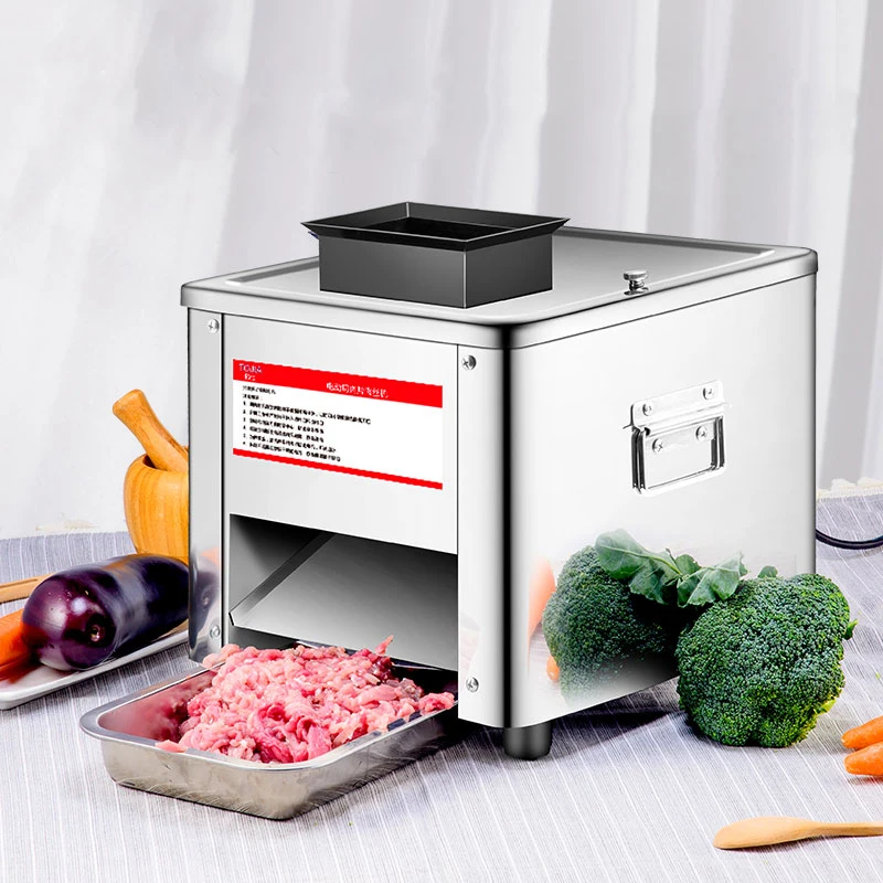 Multi-function Meat Cutting Machine 850W Stainless Steel Commercial Slicer Desktop Electric Meat Slicer Dicing Machine
Multi-function Meat Cutting Machine 850W Stainless Steel Commercial Slicer Desktop Electric Meat Slicer Dicing Machine