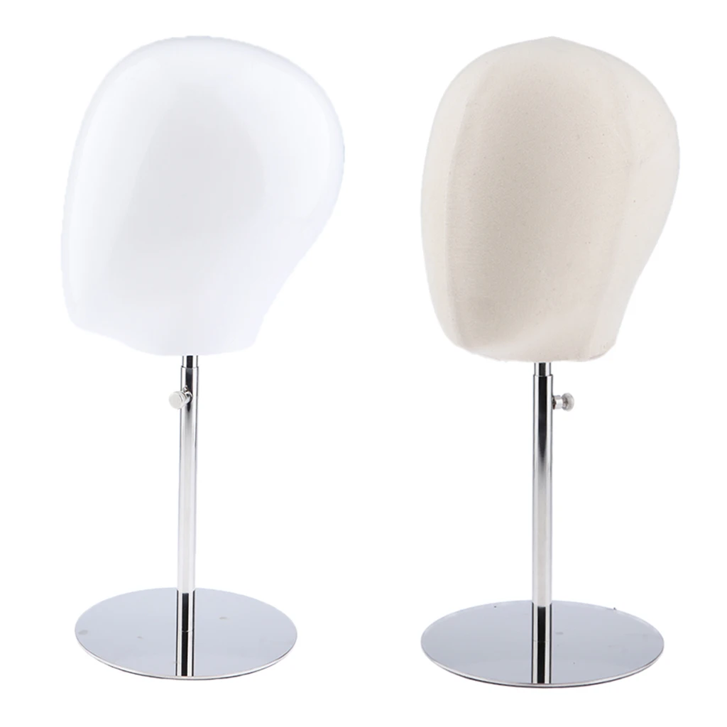 Mannequin Head Wig Hat Display Model Adjustable Metal Stand for Retail Shop Linen Cover Mannequin Head Hat Wig Stand Holder Mannequin Head Wig Hat Display Model Adjustable Metal Stand for Retail Shop Linen Cover Mannequin Head Hat Wig Stand Holder