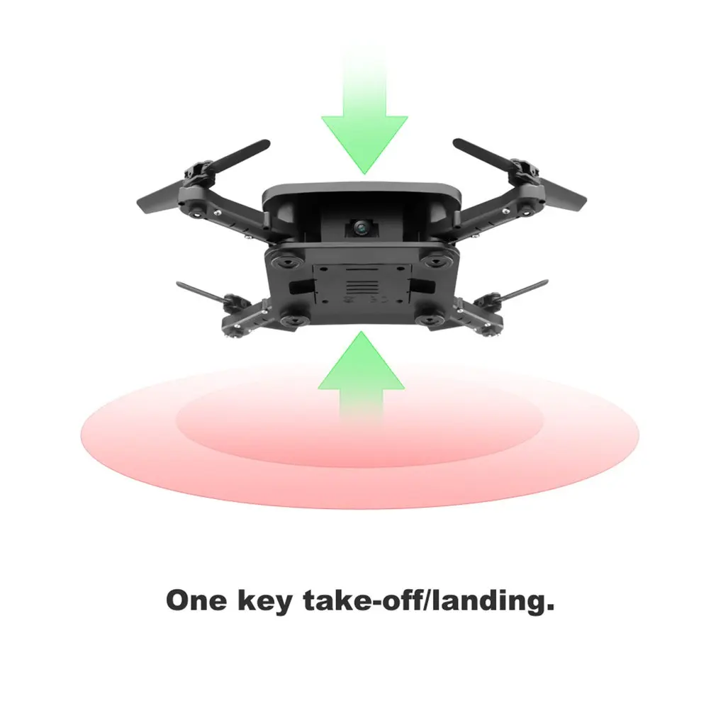 SMRC S1 Foldable Quadcopter Mini Wi-Fi RC Drone with 0.3MP Camera Altitude Hold Headless Mode Gravity Sensor APP Control