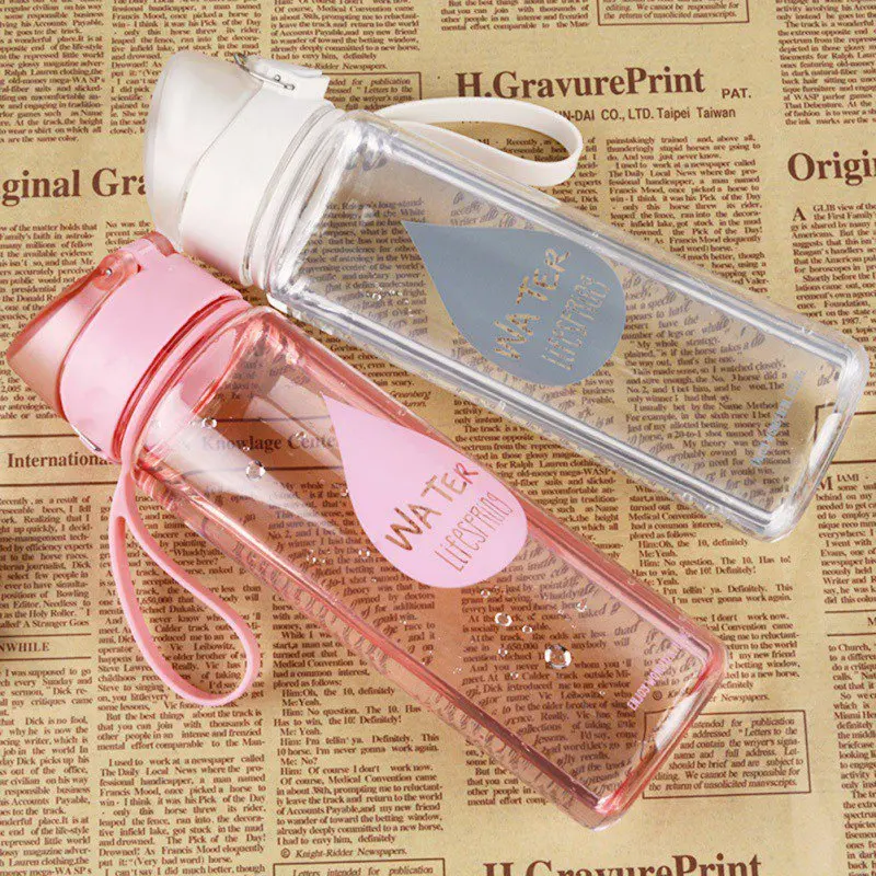 500ml Sports Bottle Leak-proof Automatic Snap Bottle Student Water Drop Flip Chart Waterproof Plastic Cup for Travel Walking
500ml Sports Bottle Leak-proof Automatic Snap Bottle Student Water Drop Flip Chart Waterproof Plastic Cup for Travel Walking