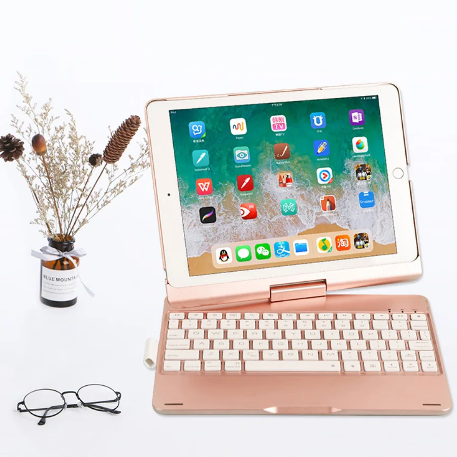 Luxury Tablet Keyboard Protect Case Cover Business Men's Portable Bluetooth Wireless Holder Keyboard for iPad Pro 11 APPLE IOS
Luxury Tablet Keyboard Protect Case Cover Business Men's Portable Bluetooth Wireless Holder Keyboard for iPad Pro 11 APPLE IOS