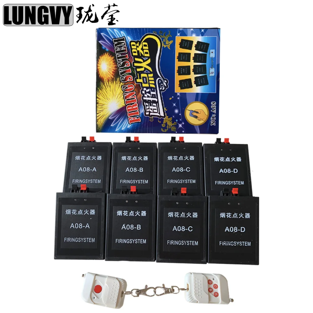 Free Shipping A08 8 Channel Wireless Remote Control Fireworks Firing System Firing Device For Christmas Weddings Dj Party 
Free Shipping A08 8 Channel Wireless Remote Control Fireworks Firing System Firing Device For Christmas Weddings Dj Party